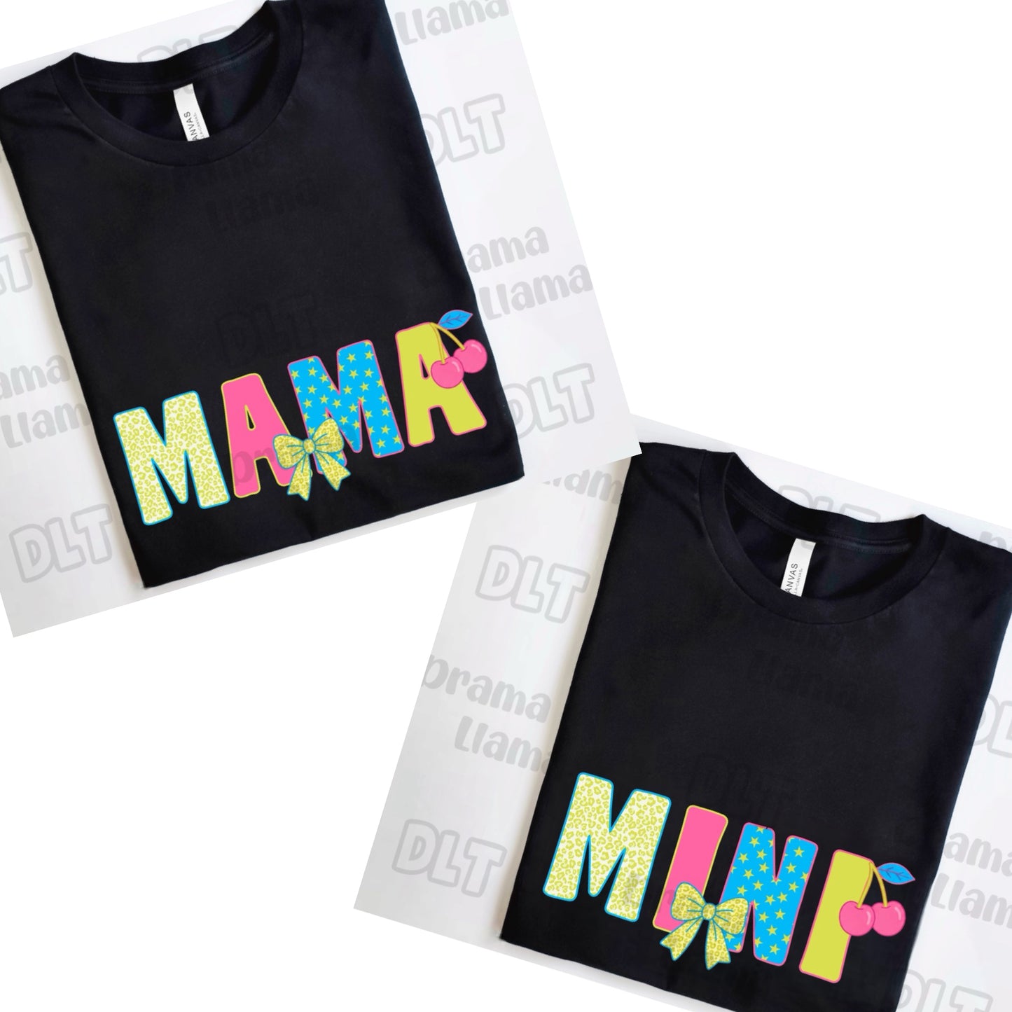 Create-Your-Own Multi-Print Tees | DLT + RR Collab | Put name/phrase/design in note box! | Pre-Order