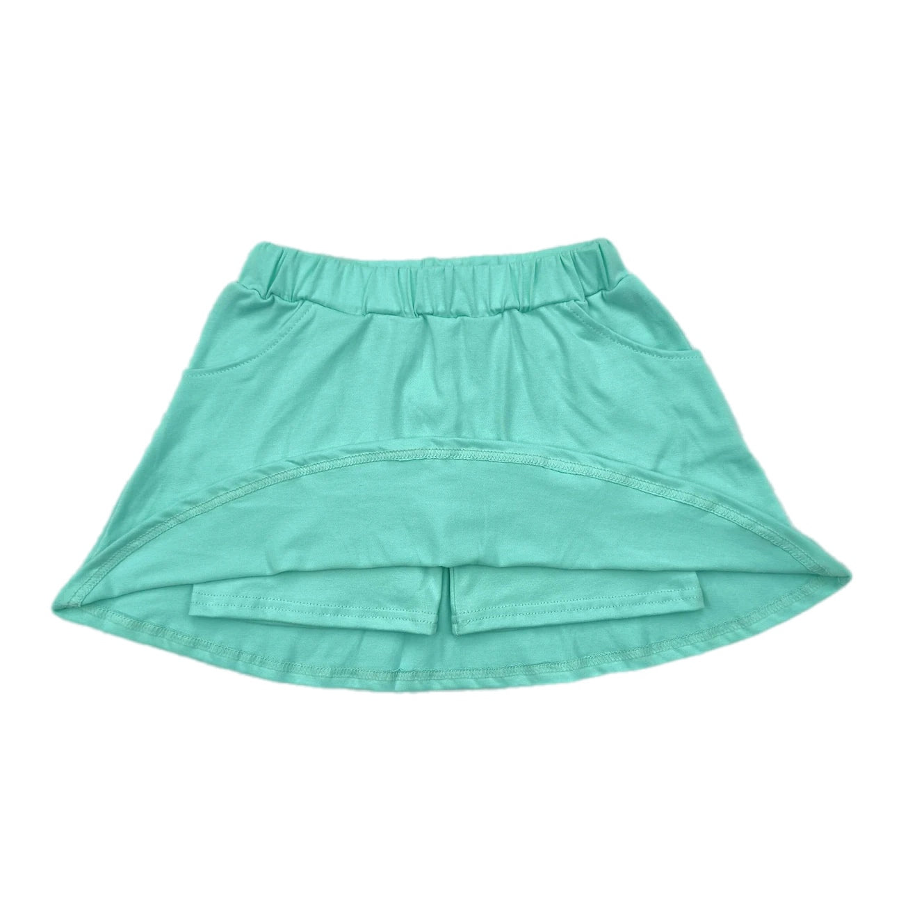 Solid Cotton Pocket Skorts | Bundle Available | (size up one for sizes over 5-6)