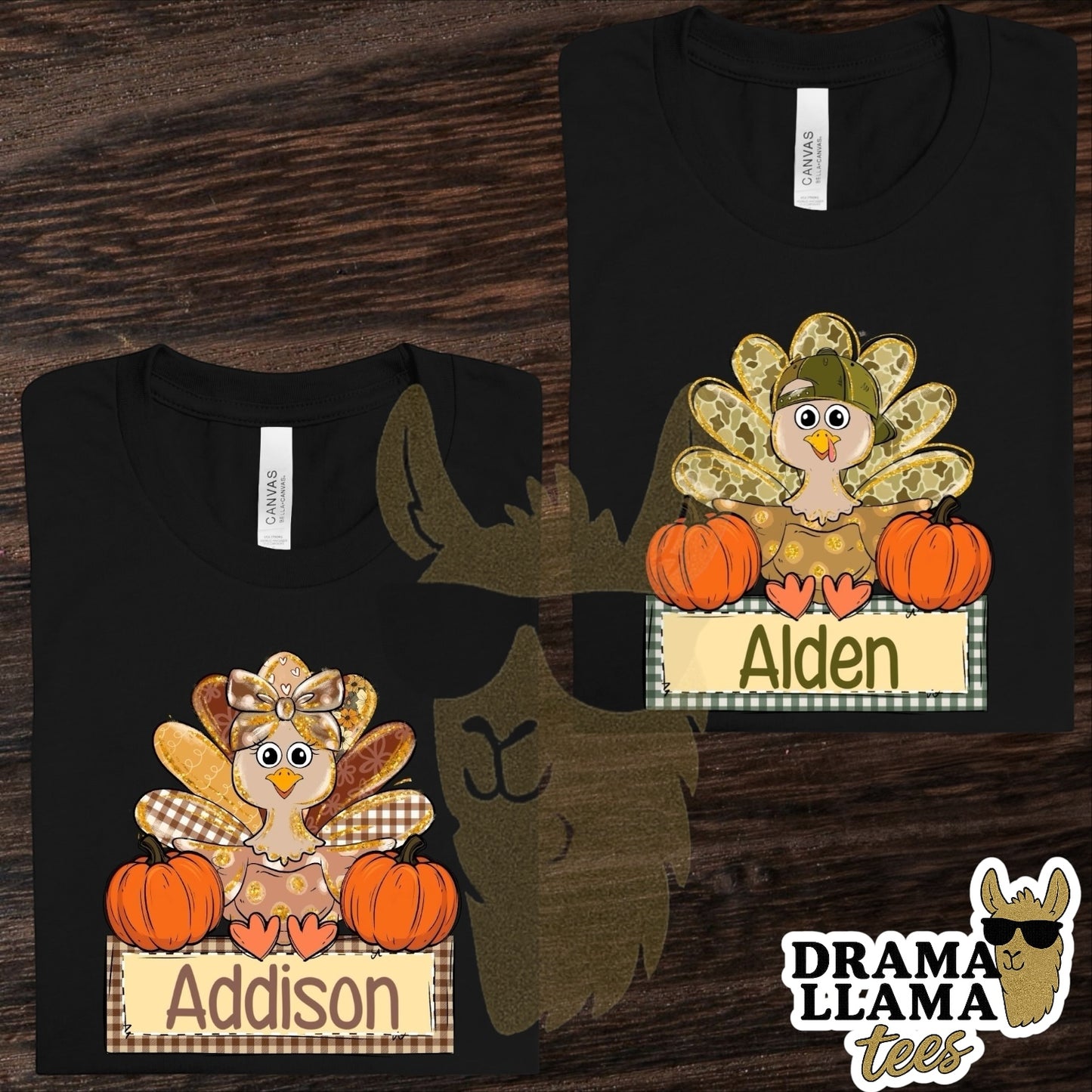 Turkey Personalized Tee: DLTPO