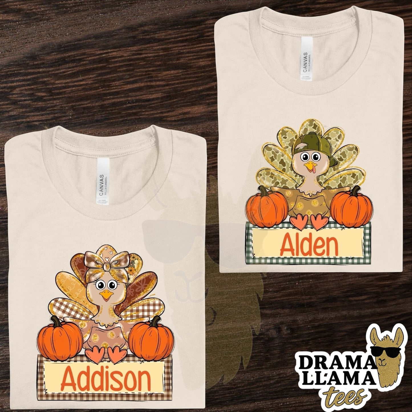 Turkey Personalized Tee: DLTPO