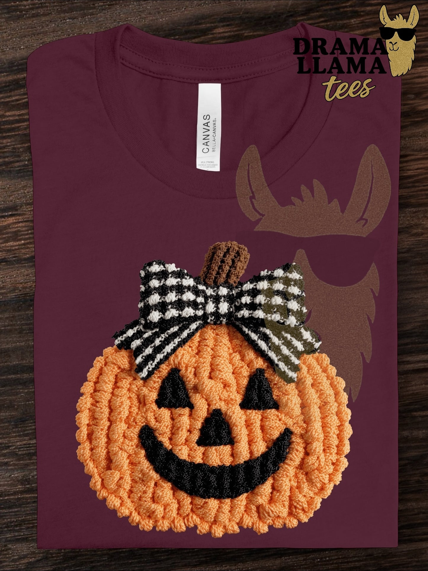 Drama Llama Tuesday Deal! Faux Embroidery Pumpkins ~Deal is 24 hours only!~