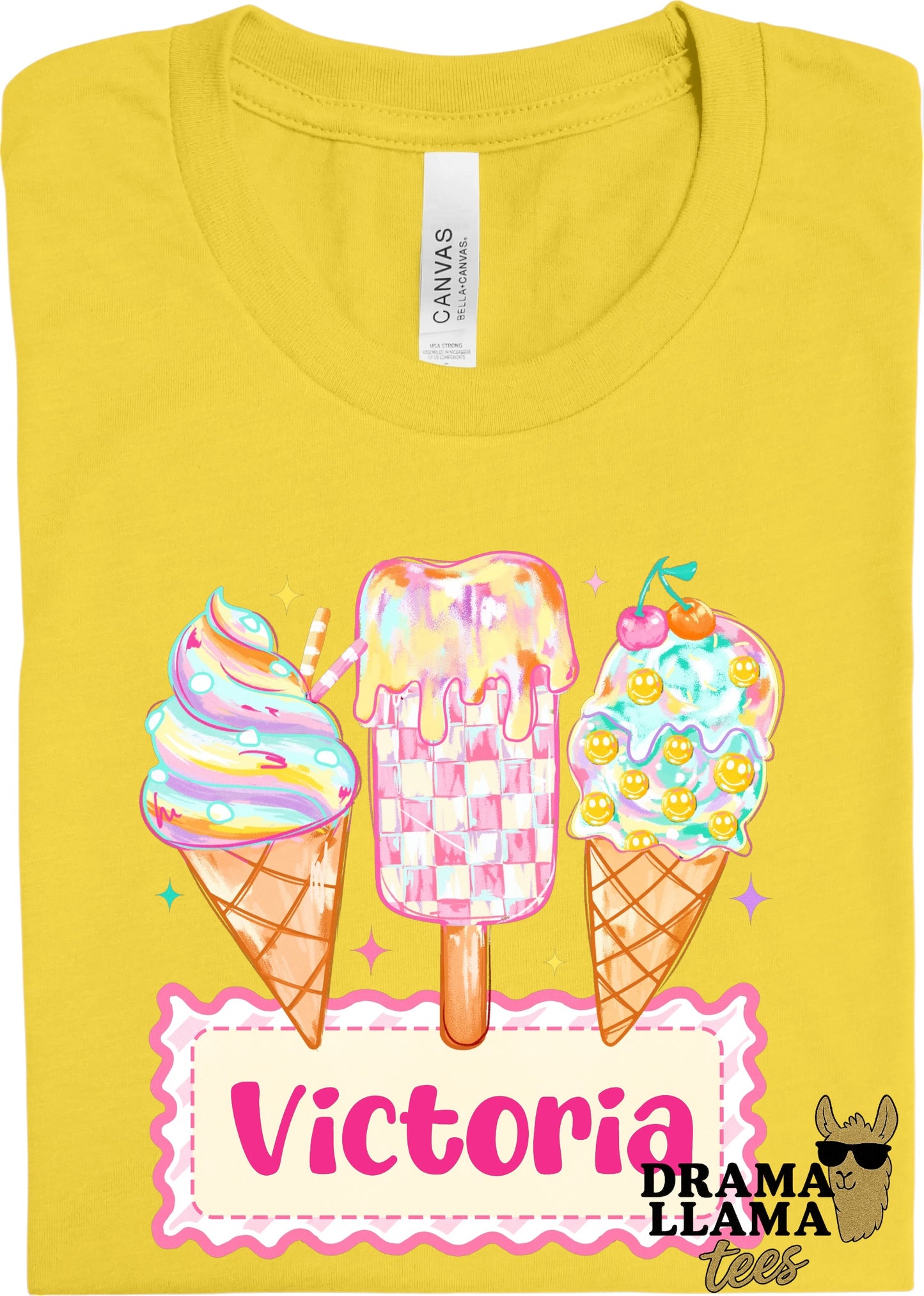 Drama Deal Day 4: Ice Creams Personalized Tees | 6 PM - 11:59 PM EST ONLY!