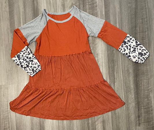Adult Small Waffle Knit Colorblock Dress CLOSEOUT SALE!