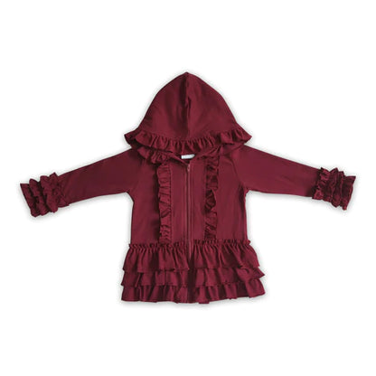 ᴡᴇᴇᴋʟʏ ᴘʀᴇ ᴏʀᴅᴇʀ Ruffle Jackets (Red, Hot Pink, Light Pink, Burgundy)