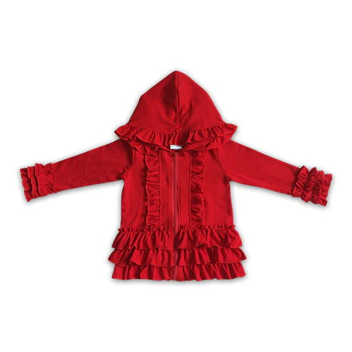 ᴡᴇᴇᴋʟʏ ᴘʀᴇ ᴏʀᴅᴇʀ Ruffle Jackets (Red, Hot Pink, Light Pink, Burgundy)