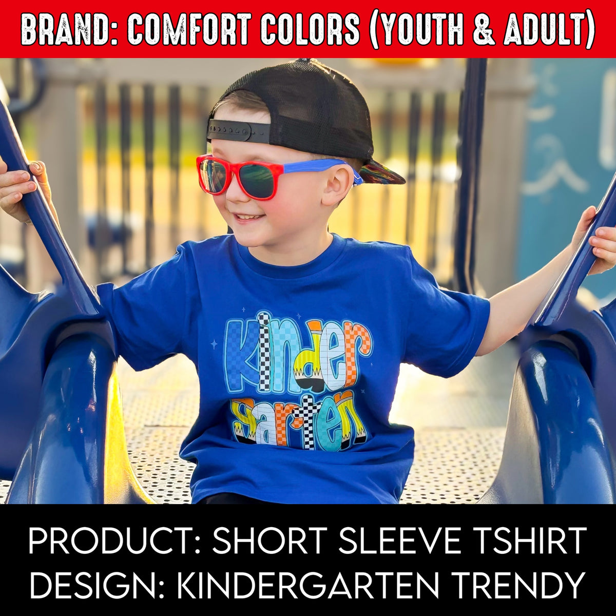 Kindergarten Tees | Brand: Comfort Colors | Youth Only