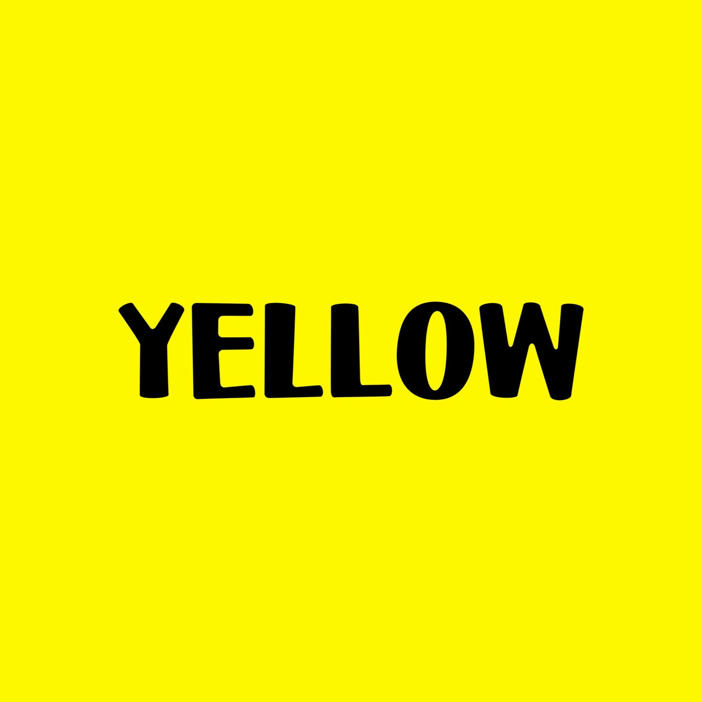 Name Blankets: Bright Yellow