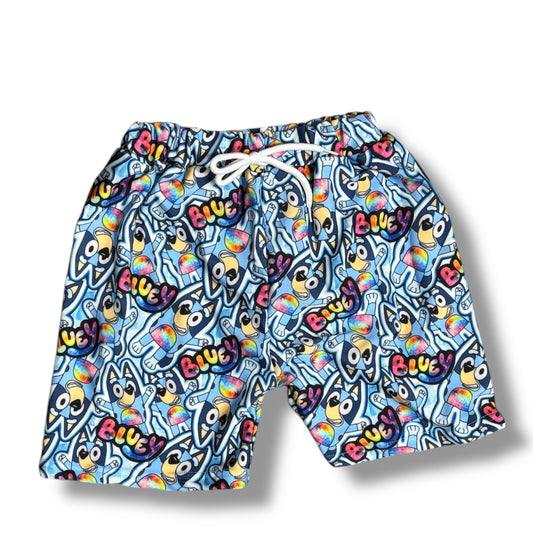 3T, 4T  Rainbow H e e l e r Swim Trunks TDB Exclusive *CLOSEOUT SALE*