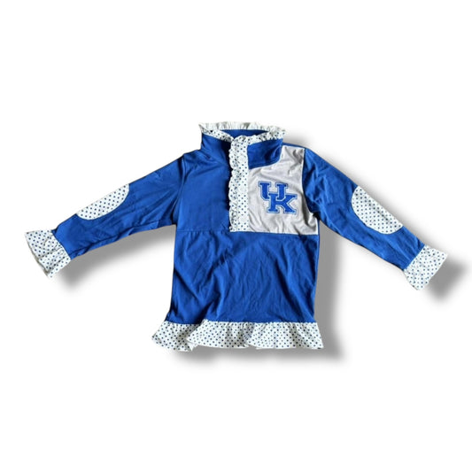 8-9  CATS Ruffle Pullover  *CLOSEOUT SALE*