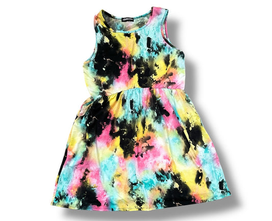 Small *2 available*  Tie Dye Dress with Pockets Adult *CLOSEOUT SALE*