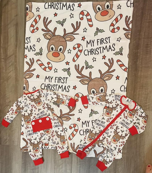 15 in stock! My First Christmas Blankets  *CLOSEOUT SALE*