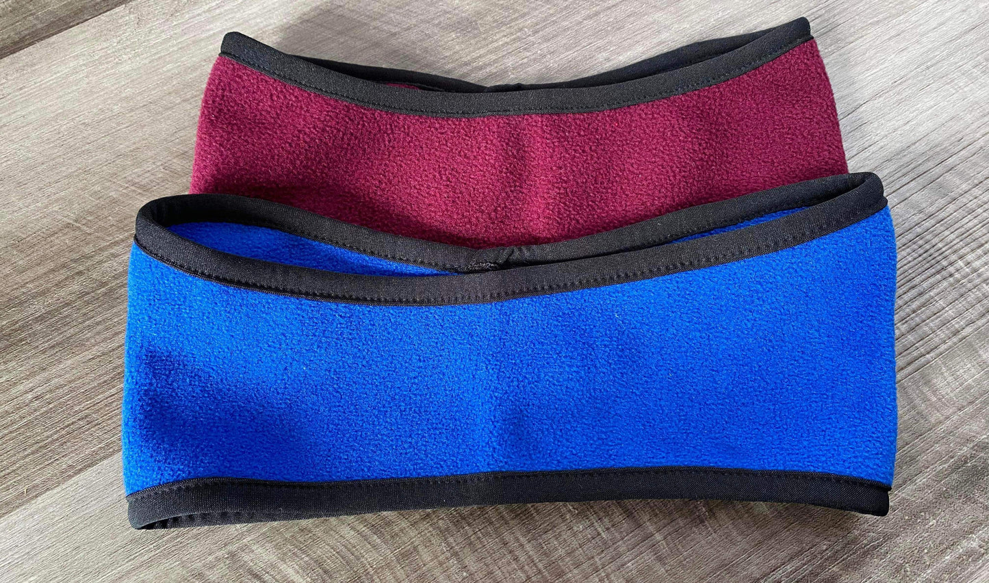 3 Maroon Ear Warmers *CLOSEOUT* *Fits kids to adult*