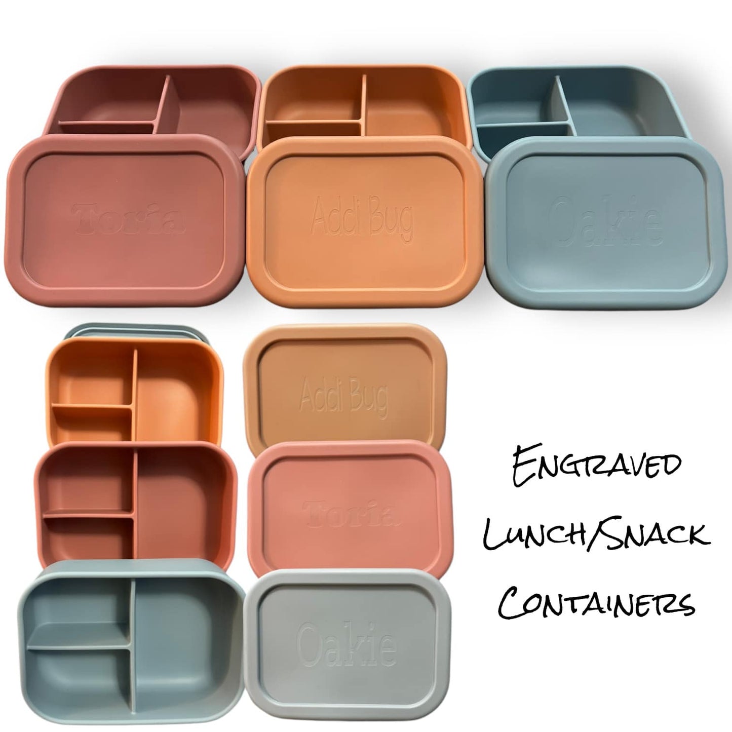 Engraved Lunch Box/Snacks Container Pre-Orders