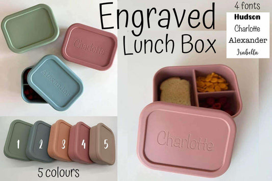 Engraved Lunch Box/Snacks Container Pre-Orders